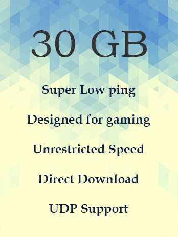 30GB Unrestricted Speed